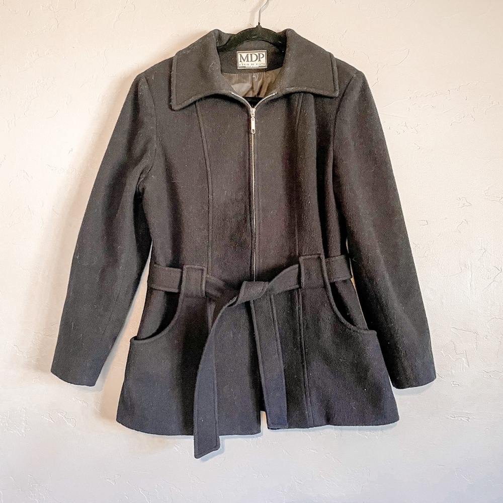 Mario De Pinto Black Coat